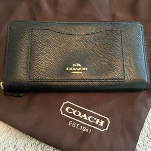 Black Coach wallet